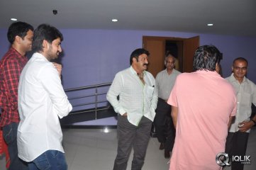 Balakrishna Watches Oohalu Gusagusalaade Movie